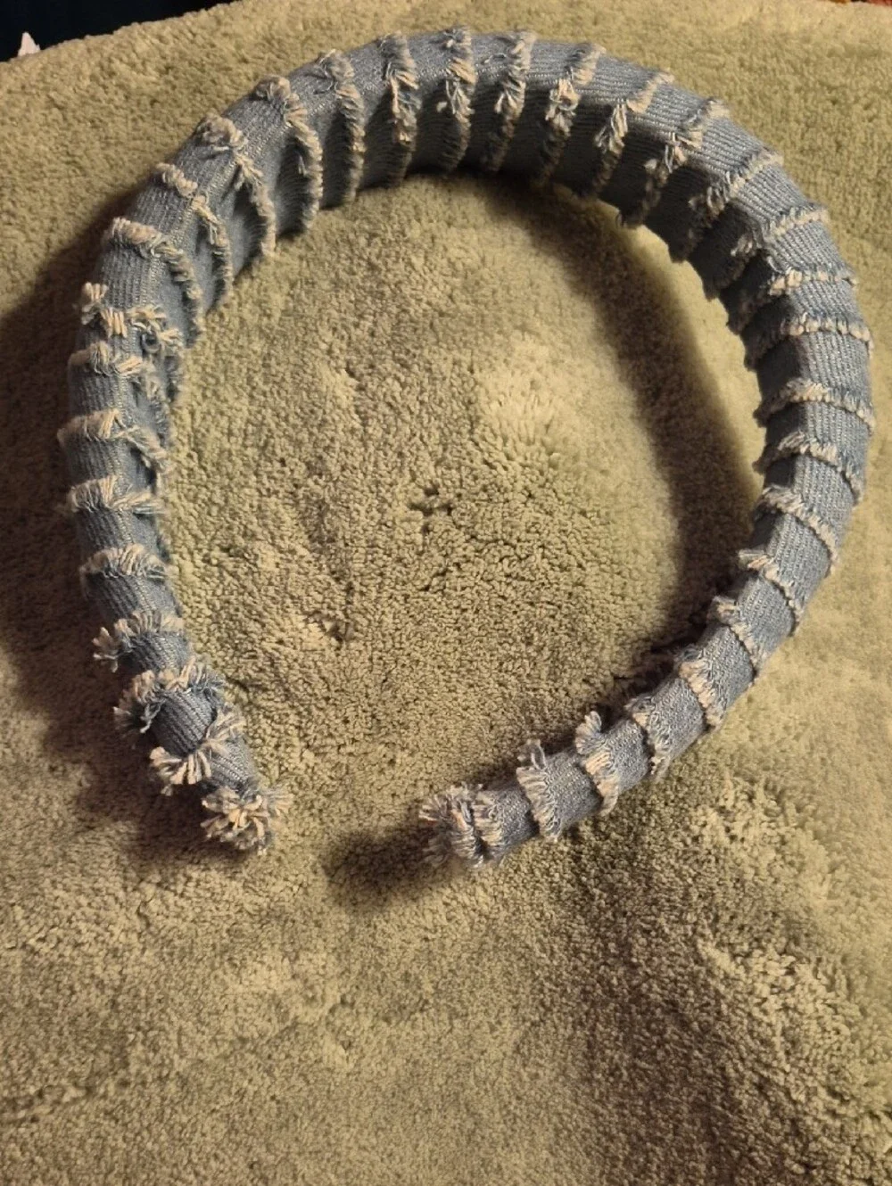Denim Light Wash Blue Headband